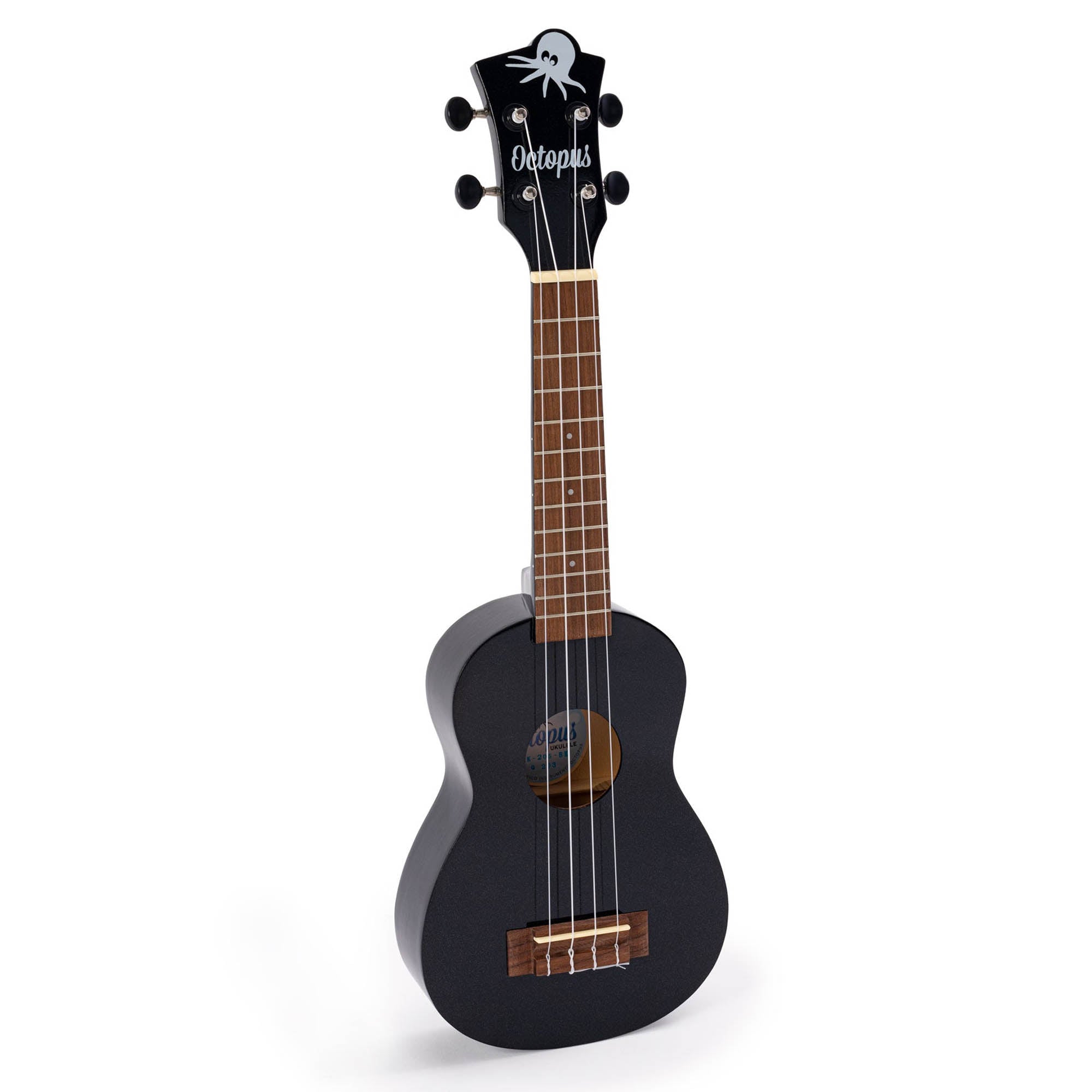 Octopus Academy Soprano Ukulele#Colour_Metallic Black