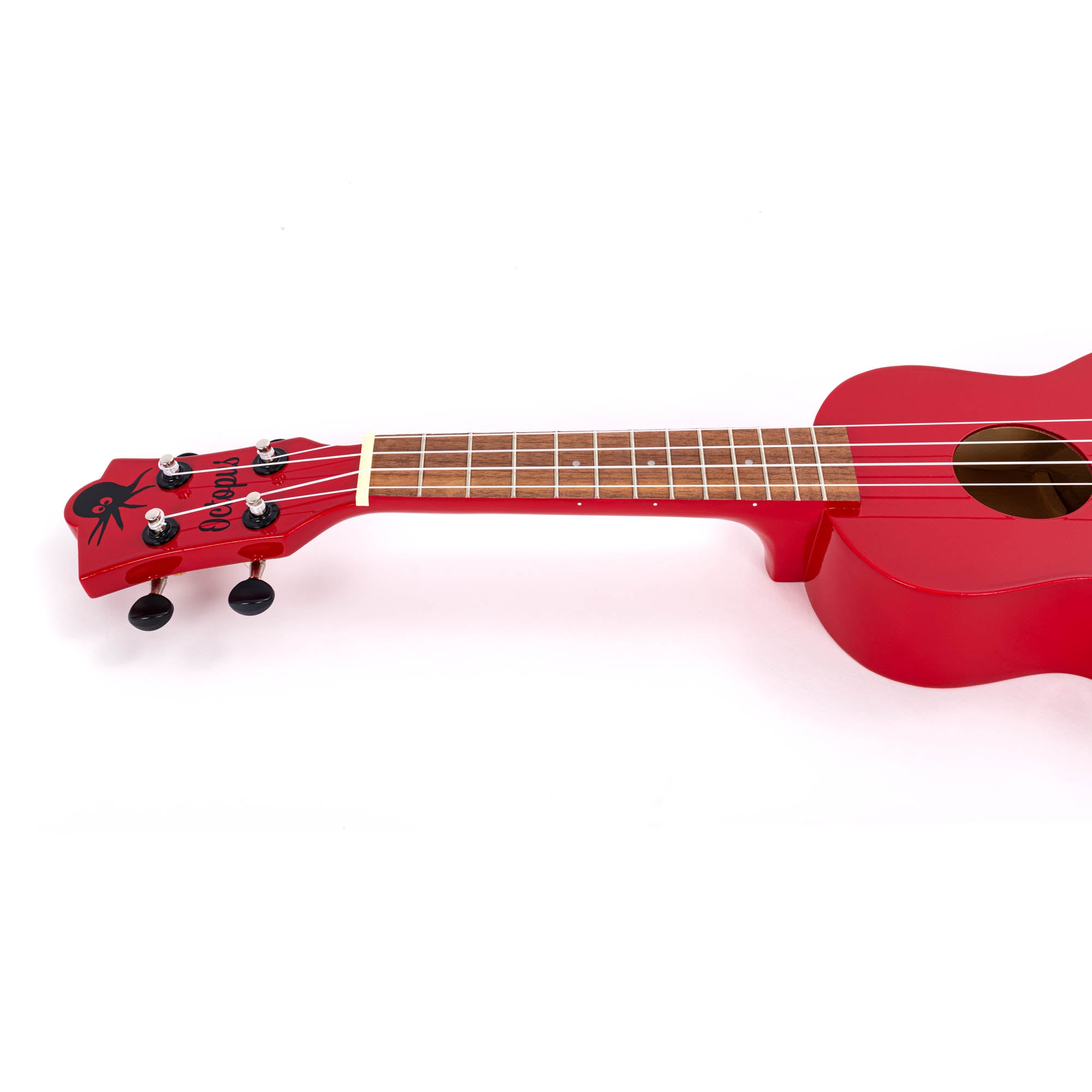 Octopus Academy Soprano Ukulele#Colour_Red