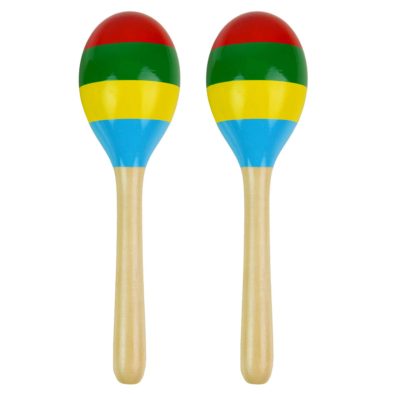 A-Star Multi Coloured Wooden Maracas