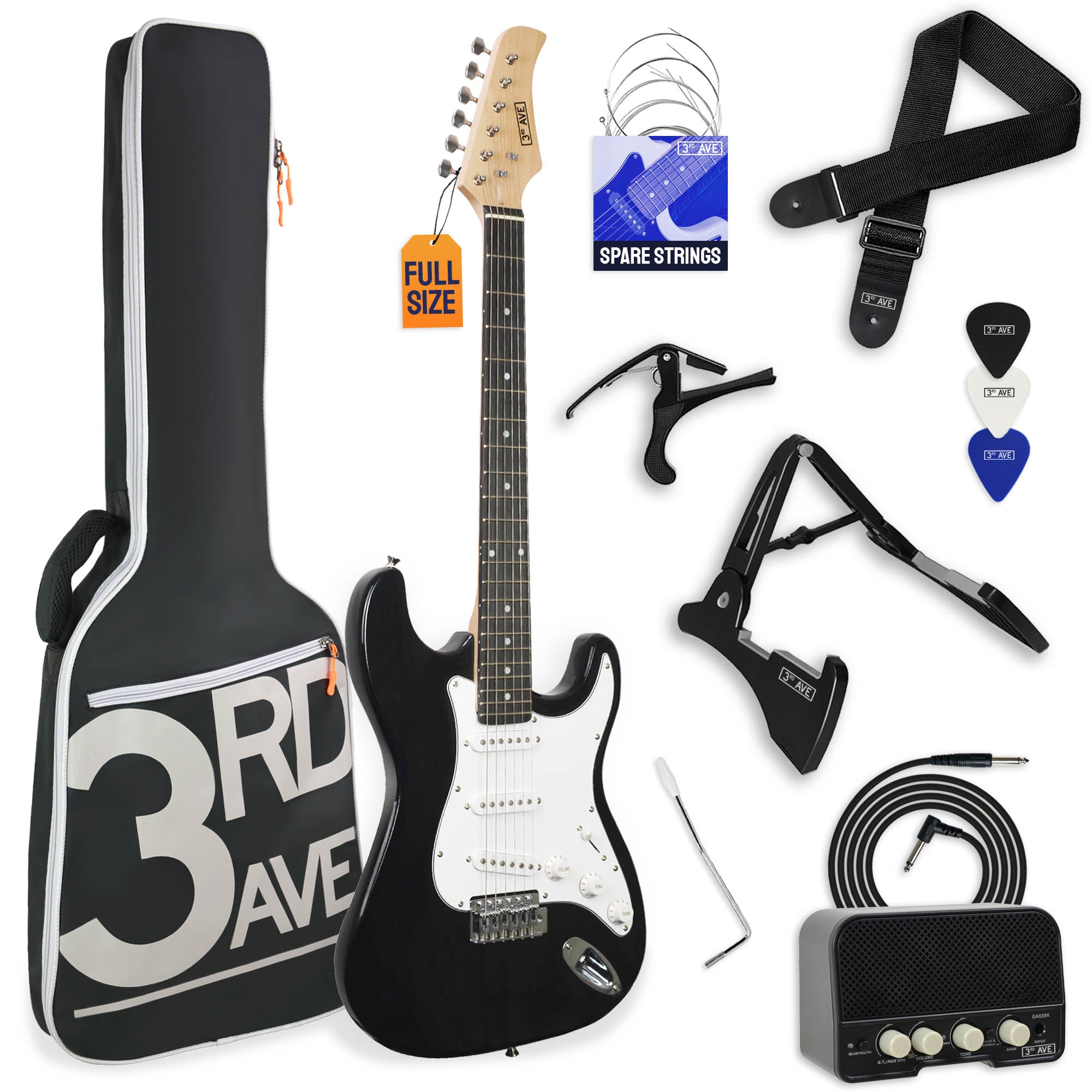 3rd Avenue Full Size Electric Guitar Pack with Amp - Rental