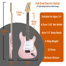 3rd Avenue Full Size Pastel Electric Guitar Pack