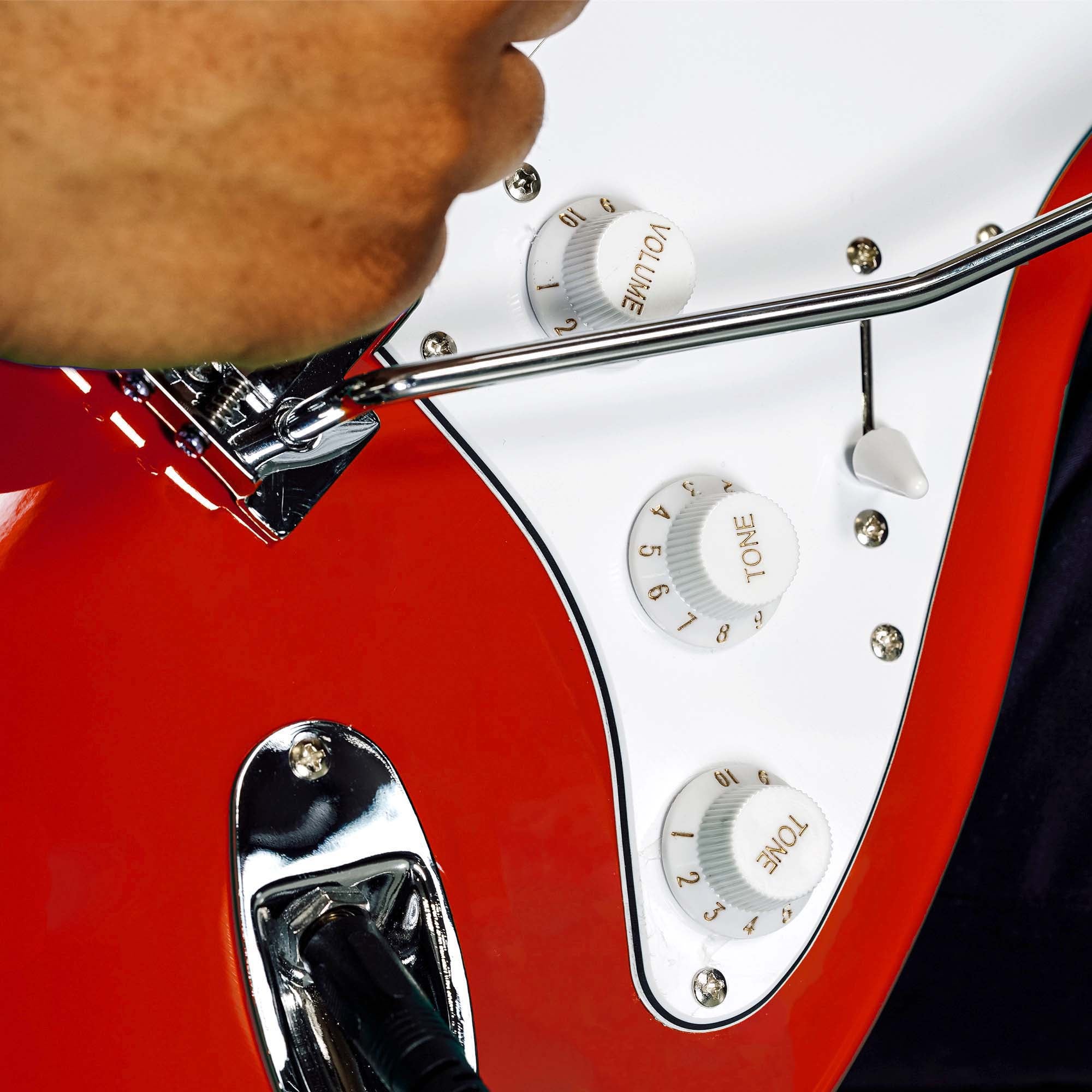 3rd Avenue Full Size Electric Guitar Pack with Bluetooth Amp#Colour_Red