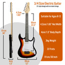 3rd Avenue 3/4 Size Electric Guitar Electric Guitars