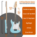 3rd Avenue 3/4 Size Electric Guitar Pack with Amp
