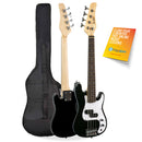 3rd Avenue 3/4 Bass Guitar - Black
