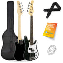 3rd Avenue 3/4 Bass Guitar - Black