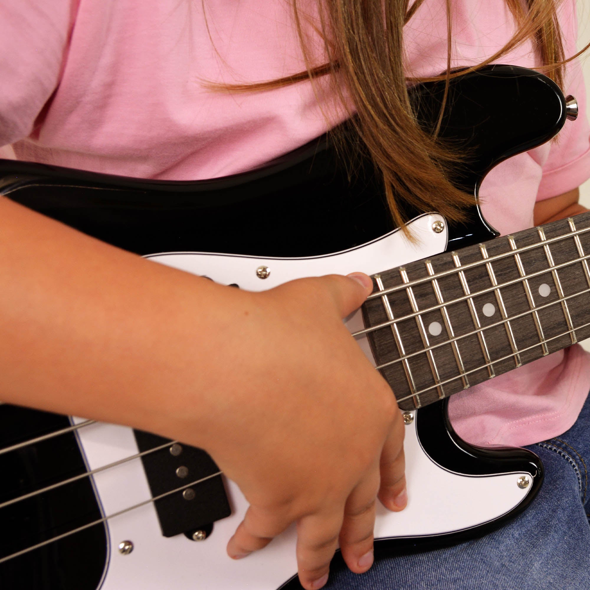 3rd Avenue 3/4 Bass Guitar Pack - Black - Rental