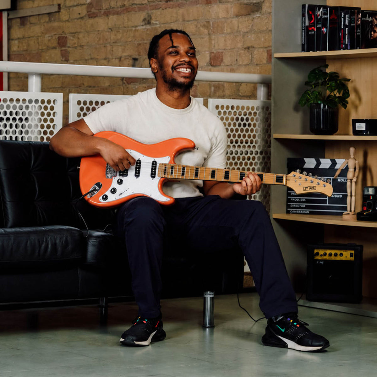 3rd Avenue Stateside Series Electric Guitar Pack - Canyon Orange