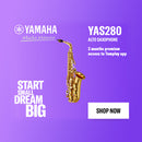Yamaha YAS-280 Eb Student Saxophone in Lacquer