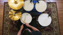 3rd Avenue Full Size Drum Kit - Shine Blue