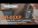Tascam DR-05XP Stereo Handheld Audio Recorder and USB Audio Interface