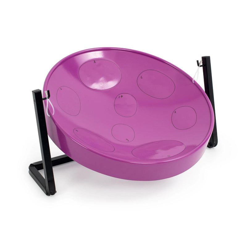 Jumbie Jam Table Top Steel Pan - Purple Tuned Percussion