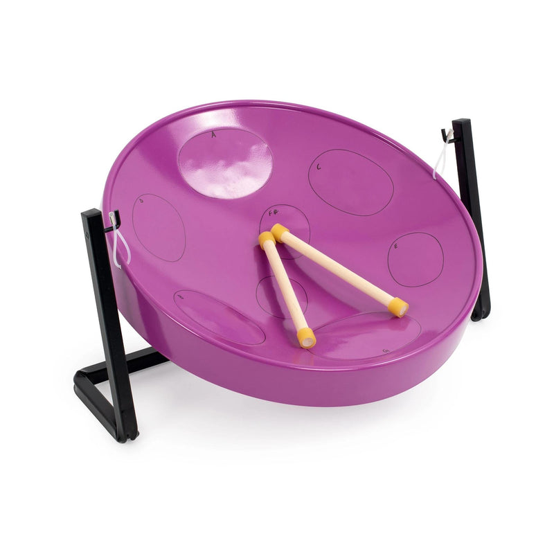 Jumbie Jam Table Top Steel Pan - Purple Tuned Percussion