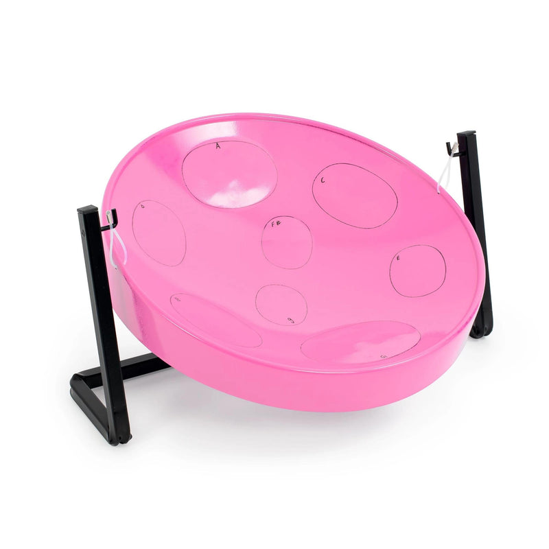 Jumbie Jam Table Top Steel Pan - Pink Tuned Percussion