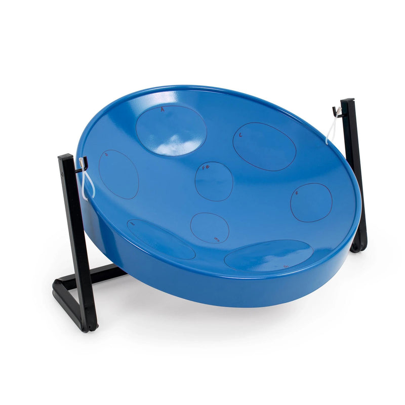 Jumbie Jam Table Top Steel Pan - Blue Tuned Percussion