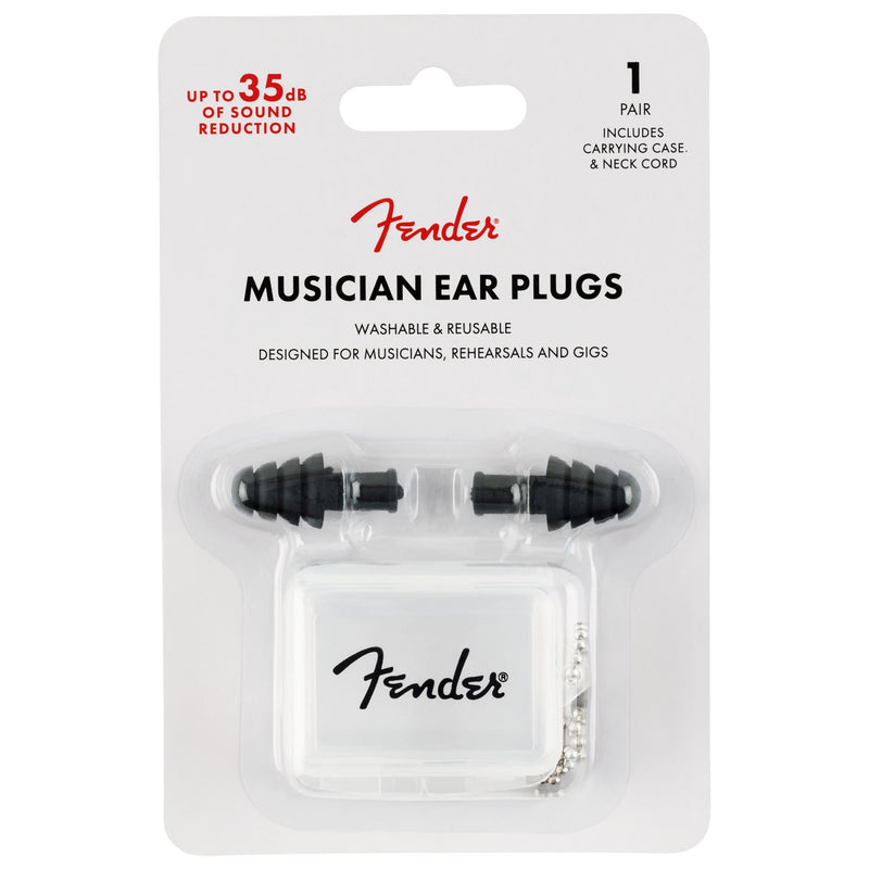 Fender Musician Series Black Ear Plugs