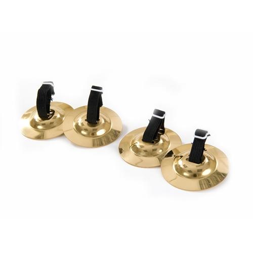 Percussion Plus PP210 Brass Finger Cymbals Chimes, Triangles and Cymbals