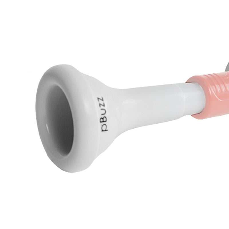 pBuzz Plastic Mouthpiece (White) Brass - Mouthpieces