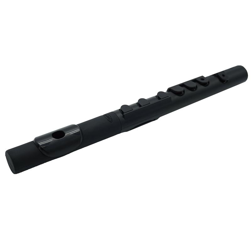 Nuvo TooT White with Blue Nuvo Plastic Woodwind#Colour_Black with Black