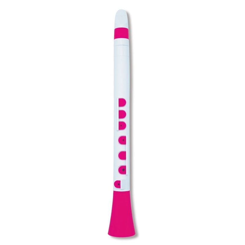 Nuvo DooD Nuvo Plastic Woodwind#Colour_White with Pink