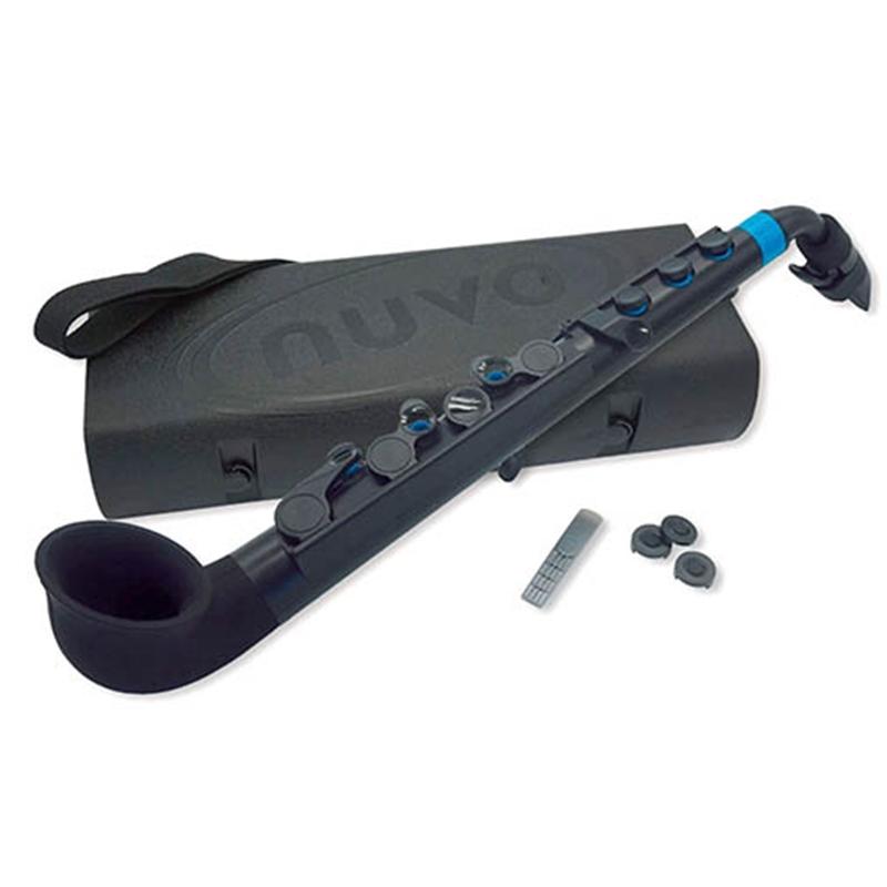 Nuvo jSax Black with Green Nuvo Plastic Woodwind