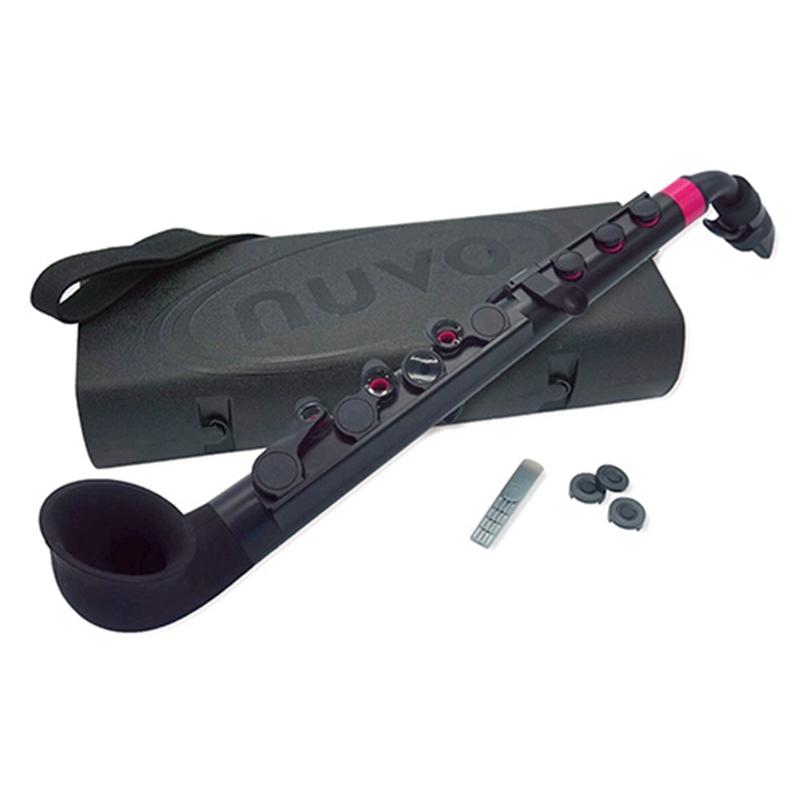 Nuvo jSax White with Pink Nuvo Plastic Woodwind