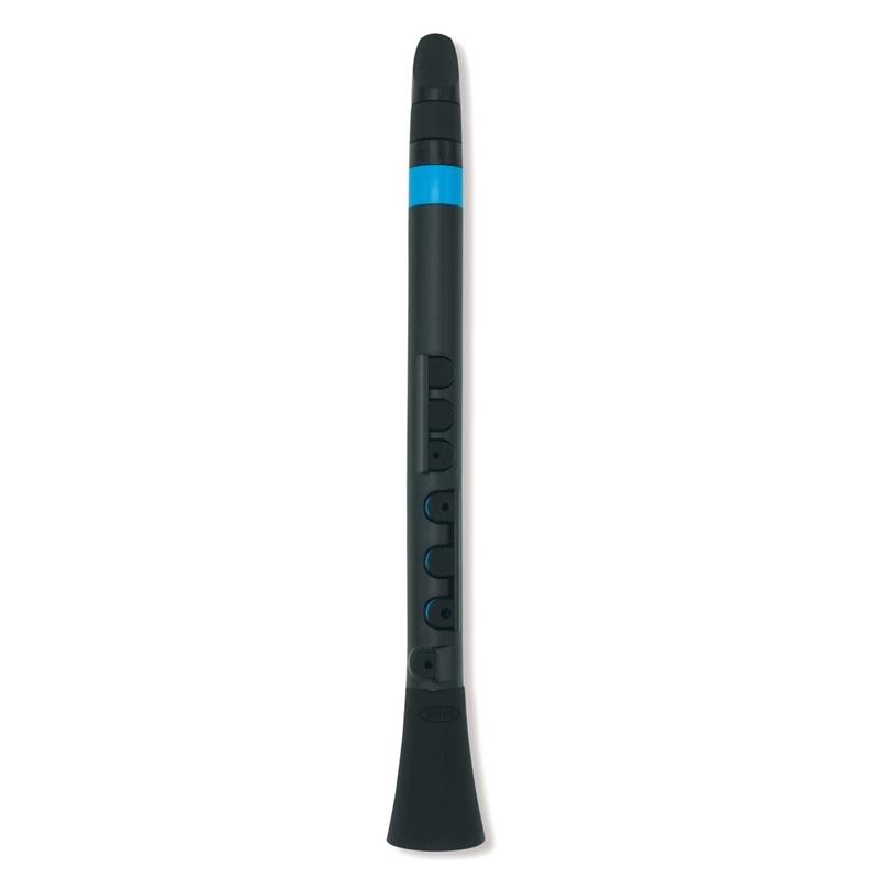 Nuvo DooD Black with Black Nuvo Plastic Woodwind#Colour_Black with Blue