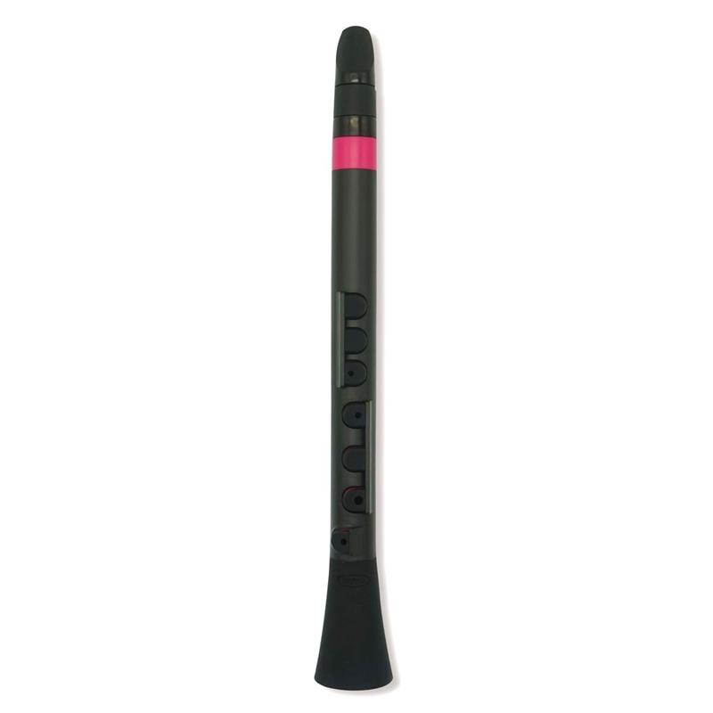 Nuvo DooD White with Pink Nuvo Plastic Woodwind#Colour_Black with Pink