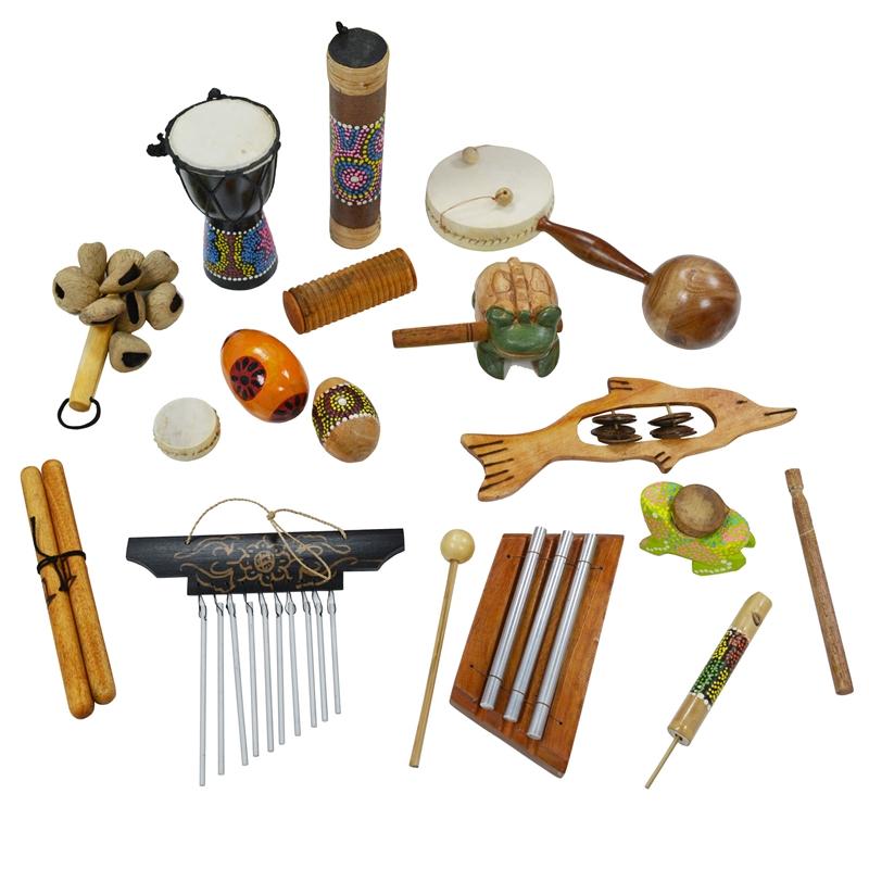 A-Star 15 Player Multicultural Basket Percussion Packs