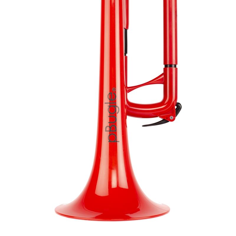 pBugle Bb Bugle - Red Plastic Brass