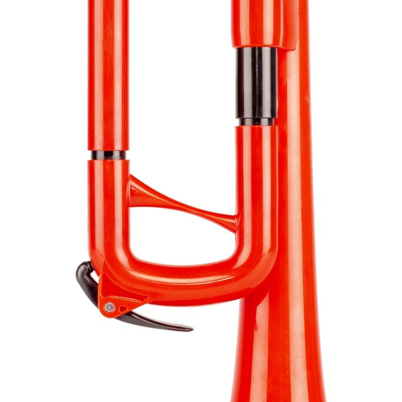 pBugle Bb Bugle - Red Plastic Brass