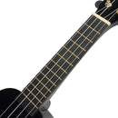 Mahalo 2511 Rainbow Soprano Ukulele Black Ukuleles
