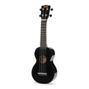 Mahalo 2511 Rainbow Soprano Ukulele Black Ukuleles