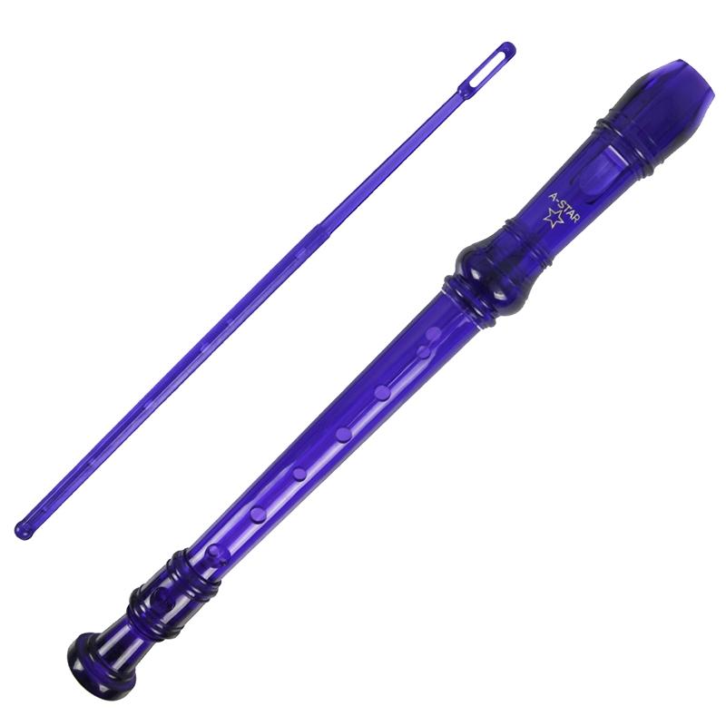 A-Star Descant Plastic Recorder Purple Recorders#Colour_Purple