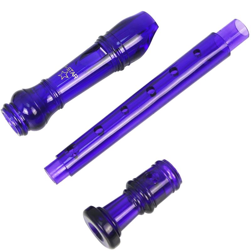 A-Star Descant Plastic Recorder Recorders#Colour_Purple