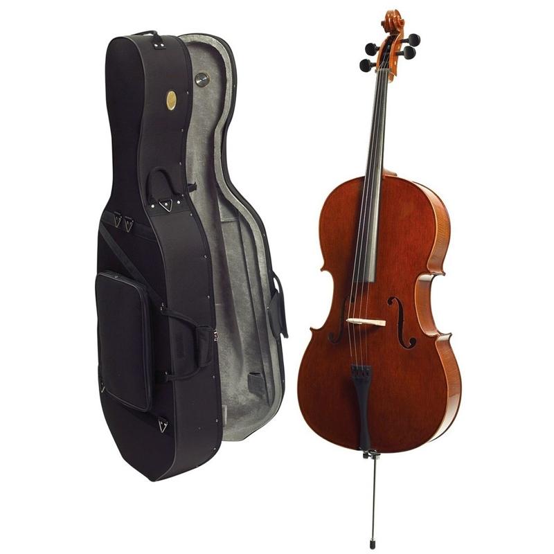 Stentor Conservatoire Cello Outfit - 4/4 Size Cellos and Double Basses