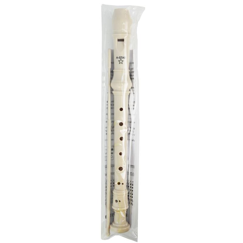 A-Star Descant Plastic Recorder - Beige Recorders