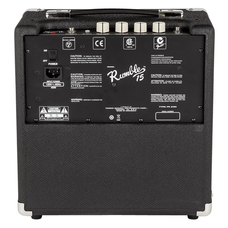 Fender Rumble 15 V3 Bass Combo Amplifier - 15W Guitars & Folk - Amplifiers