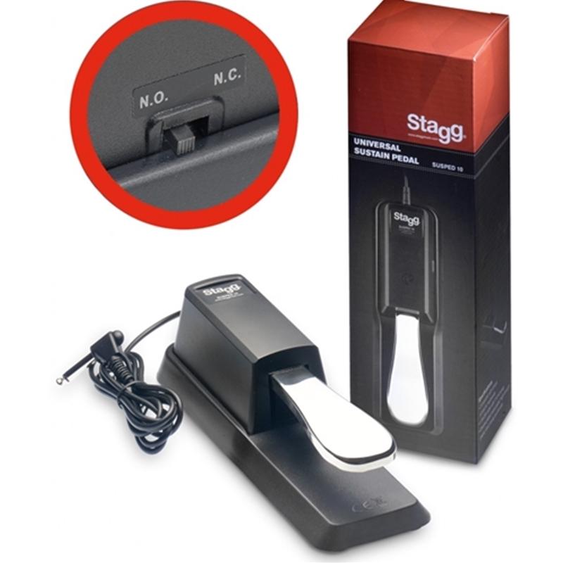 Stagg SUSPED Universal Sustain Pedal - Keyboard/Pi Keyboards & Pianos - Accessories