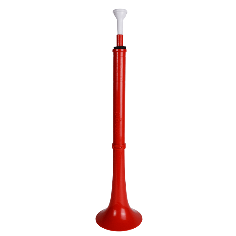 pBuzz Plastic Instrument - Red Plastic Brass