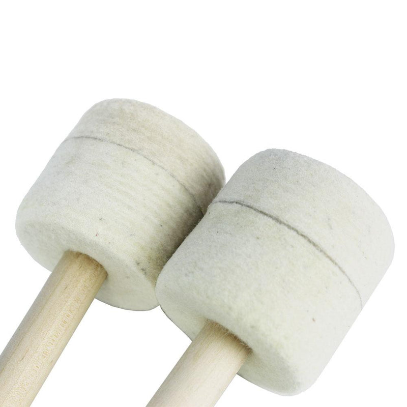 A-Star Hard Bass Drum / Gong Mallet Pair Beaters, Mallets and Sticks