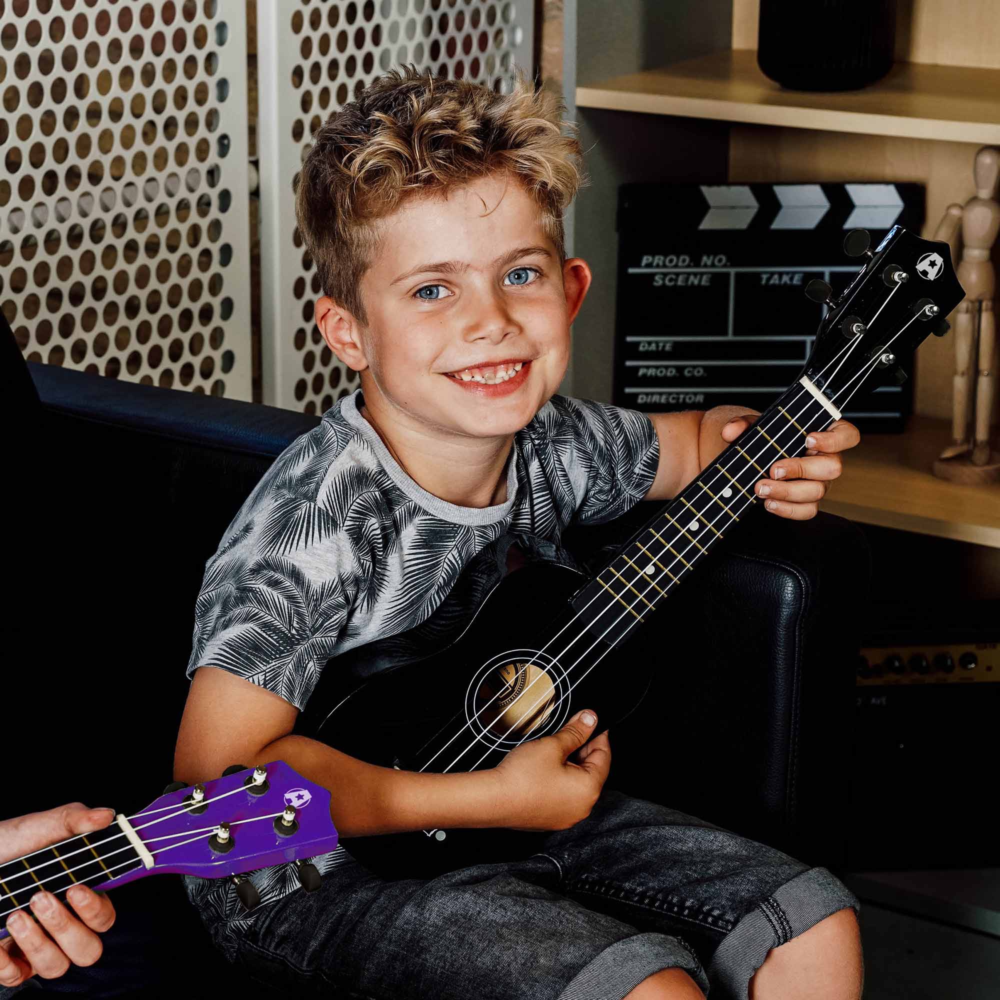A-Star Ukulele Starter Pack Black Ukuleles#Colour_Black
