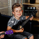 A-Star Ukulele Starter Pack Black Ukuleles