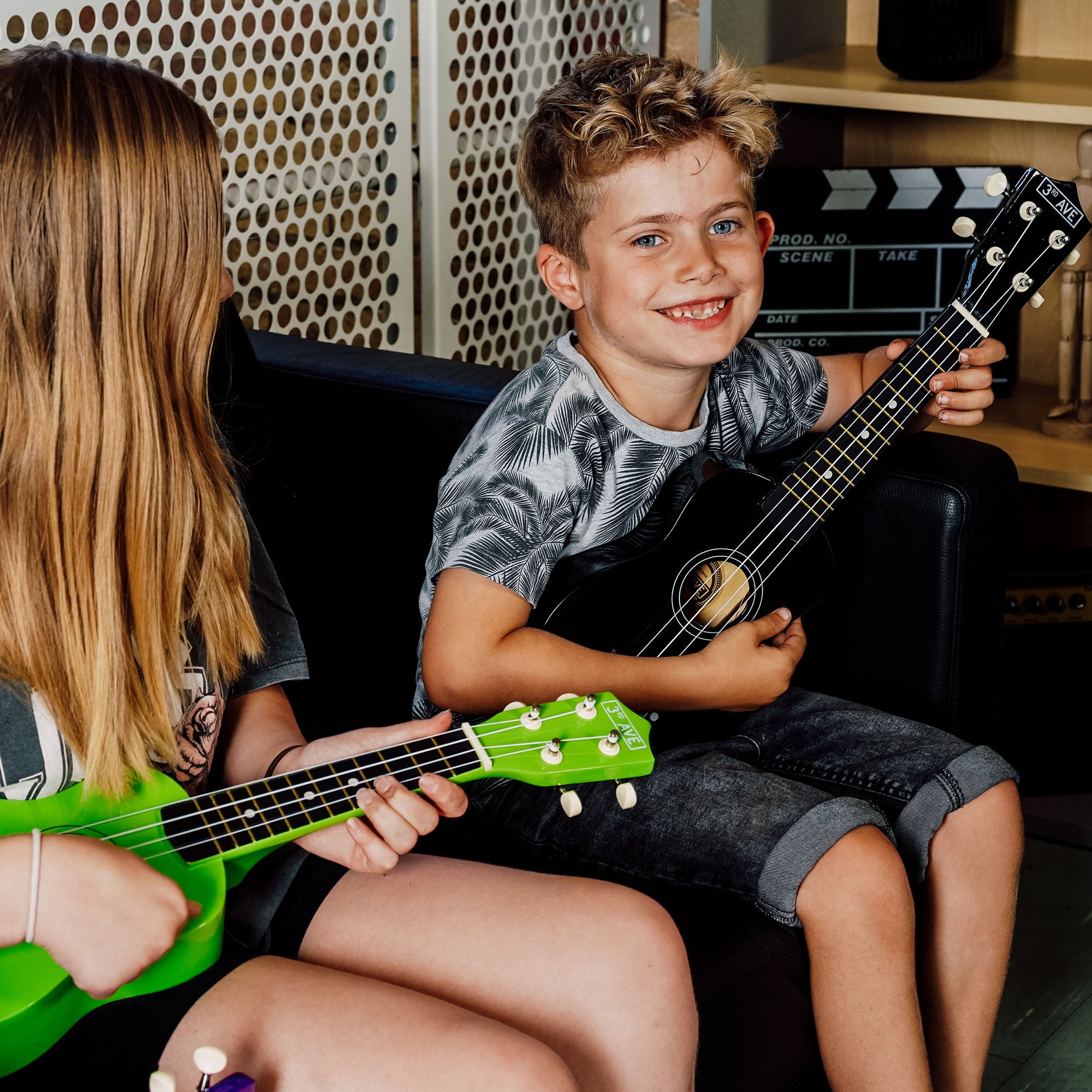 3rd Avenue Soprano Ukulele Ukuleles#Colour_Black