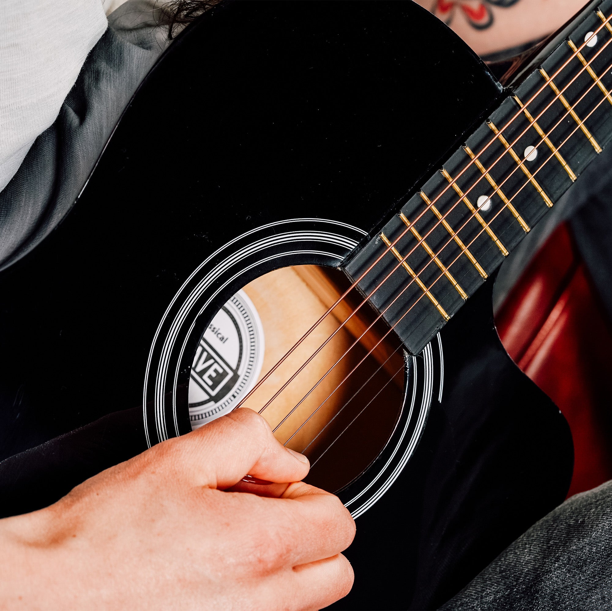 3rd Avenue Full Size Cutaway Acoustic Guitar Pack Black Acoustic Guitars#Colour_Black