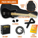 3rd Avenue Junior Electric Guitar Pack Electric Guitars