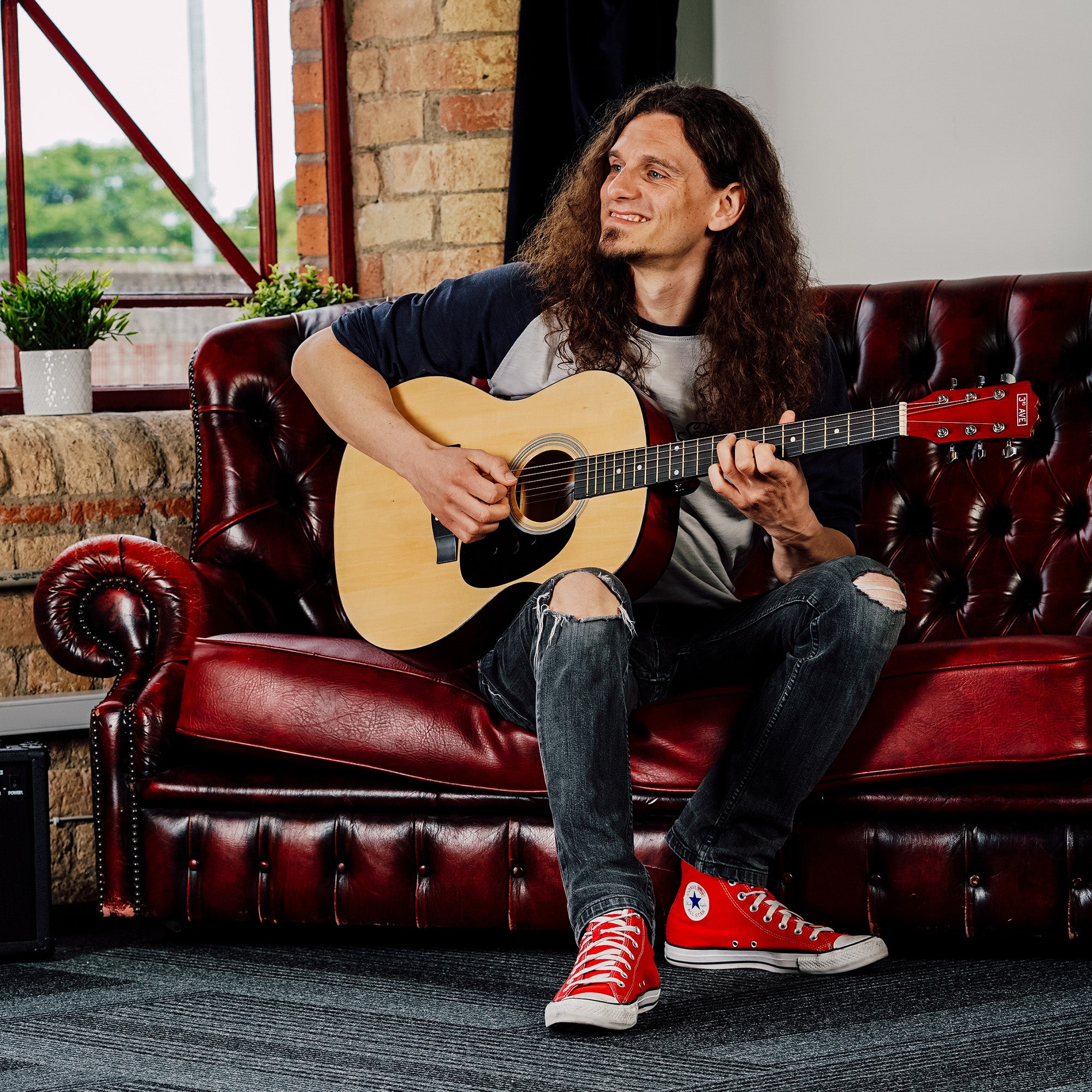 3rd Avenue Full Size Acoustic Guitar Premium Pack Natural Acoustic Guitars#Colour_Natural