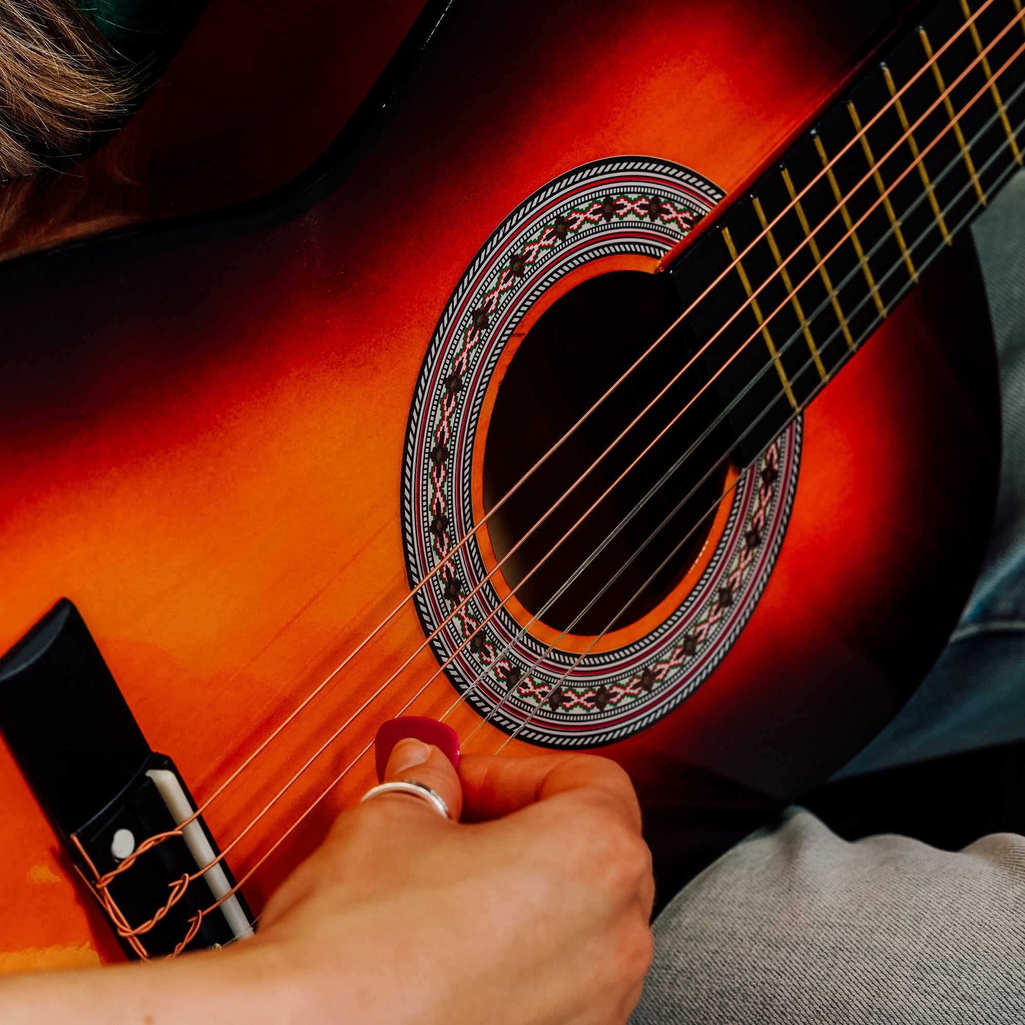 3rd Avenue 3/4 Size Classical Guitar Pack Sunburst Classical Guitars#Colour_Sunburst