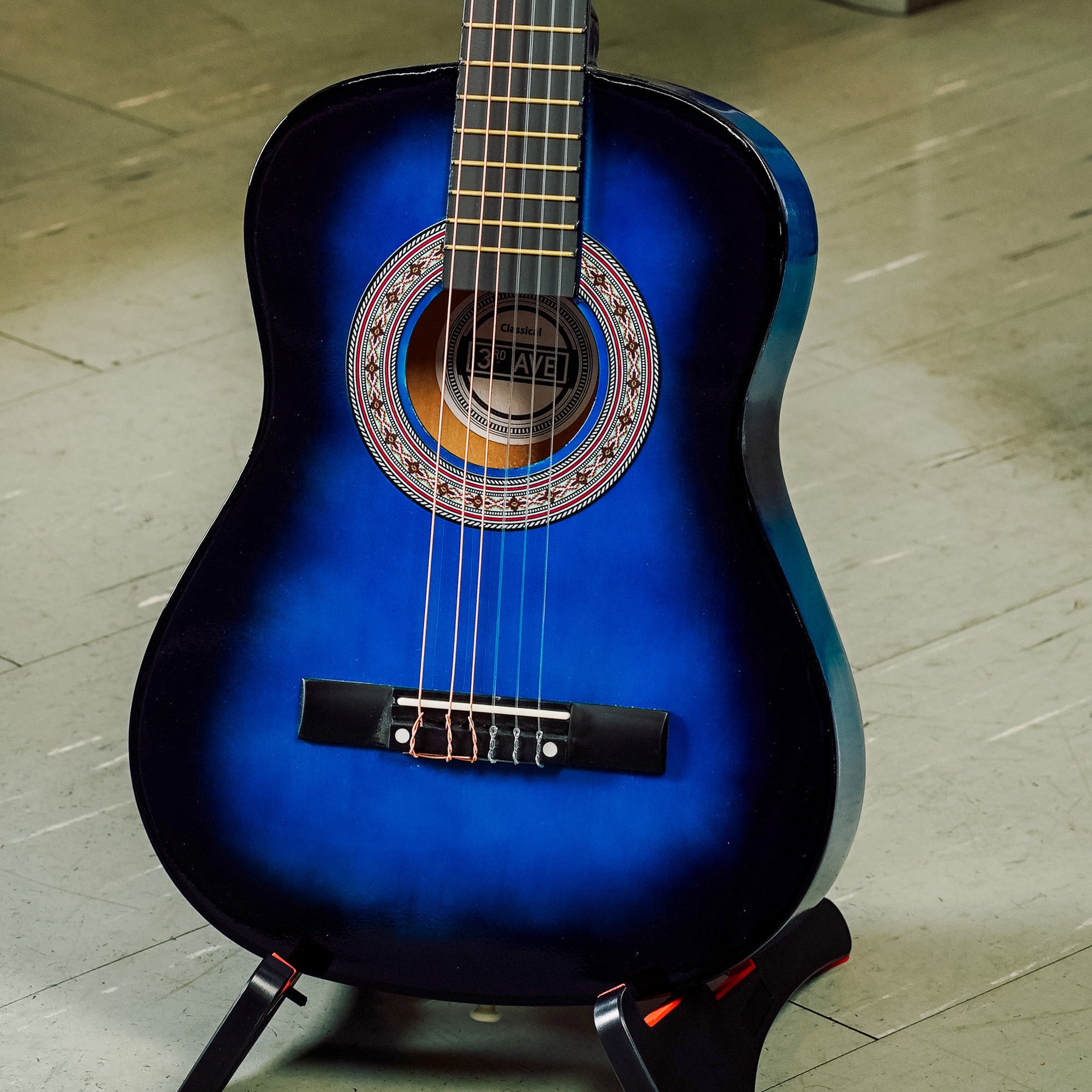 3rd Avenue 1/2 Size Classical Guitar Pack Blueburst Classical Guitars#Colour_Blueburst