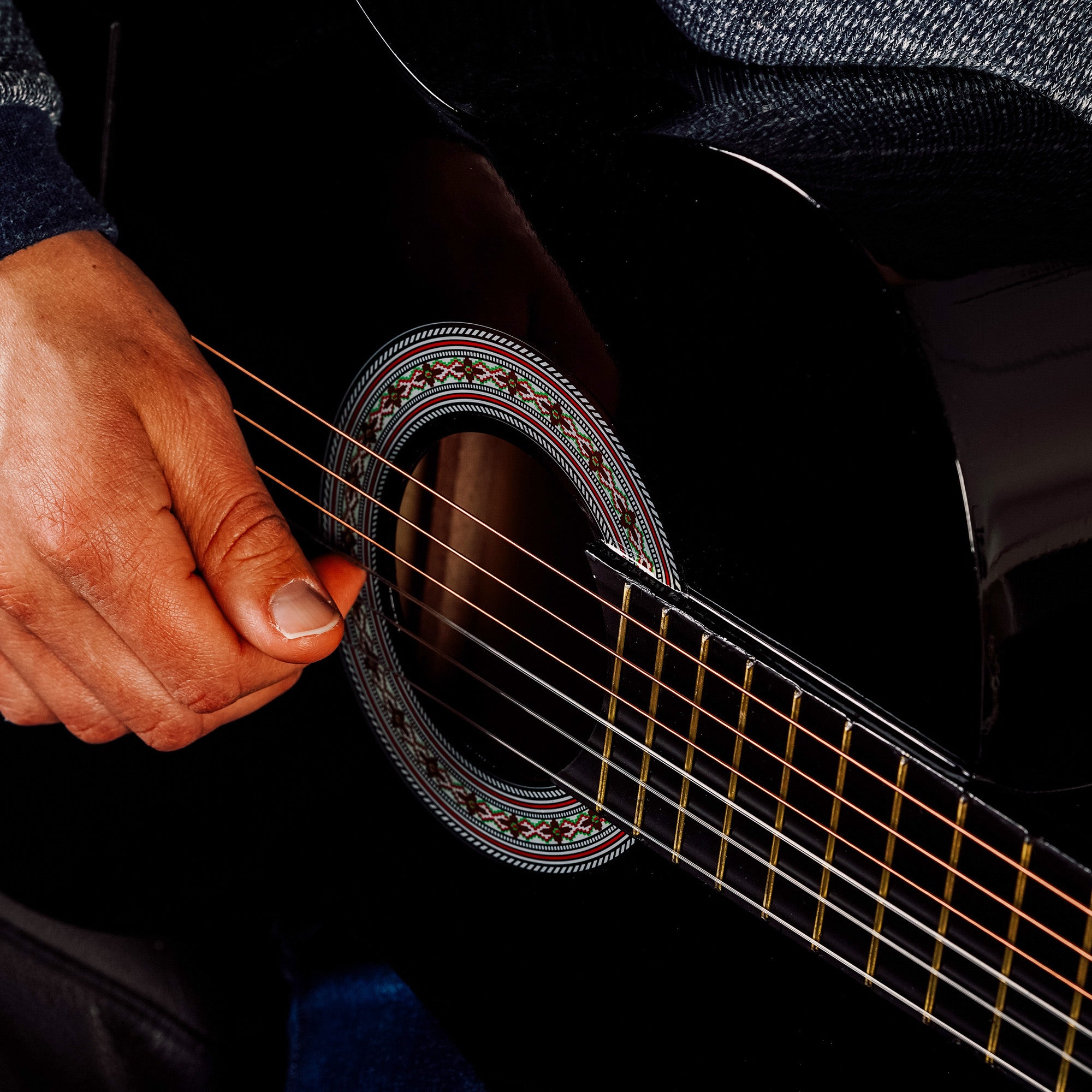 3rd Avenue Full Size Classical Guitar Pack Black Classical Guitars#Colour_Black